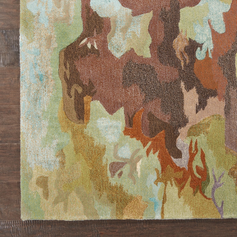 Nourison Prismatic Modern Abstract Area Rug