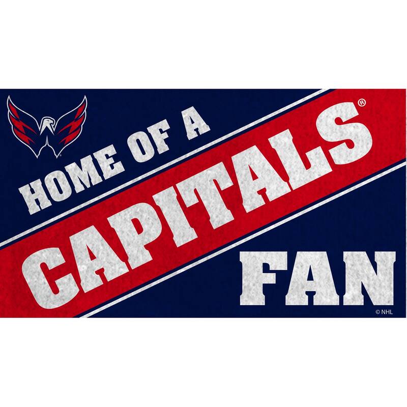 Washington Capitals PVC Door Mat