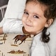 preview thumbnail 4 of 4, Sweet Jojo Designs Tan Brown Western Cowboy Boy Toddler Pillow with Pillowcase 13x18 in Wild West South Country Horse Cow Animal