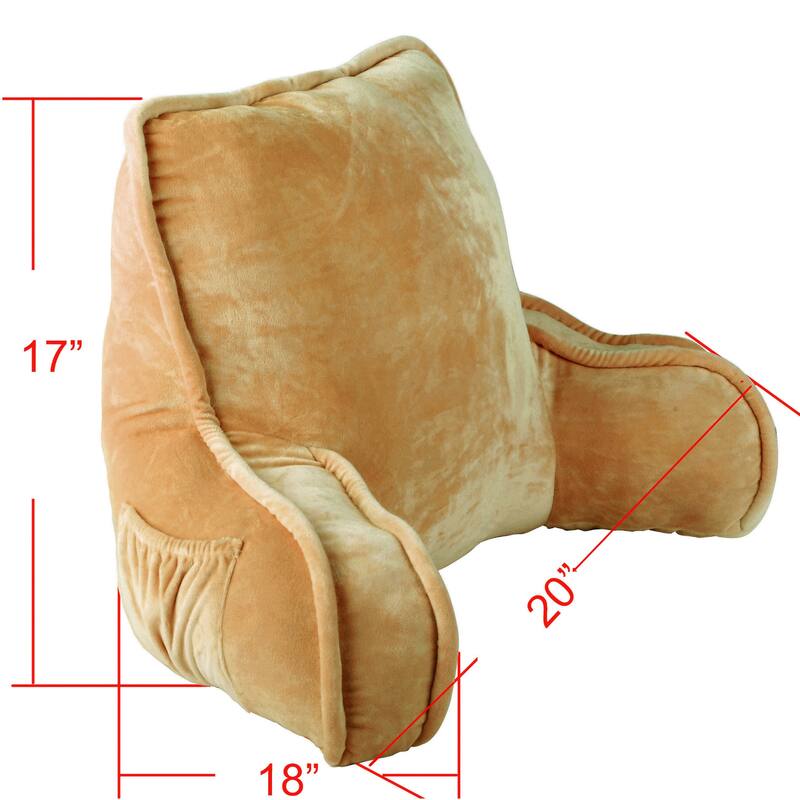 Super soft Lounger Need Assembly Bedrest Reading Pillow