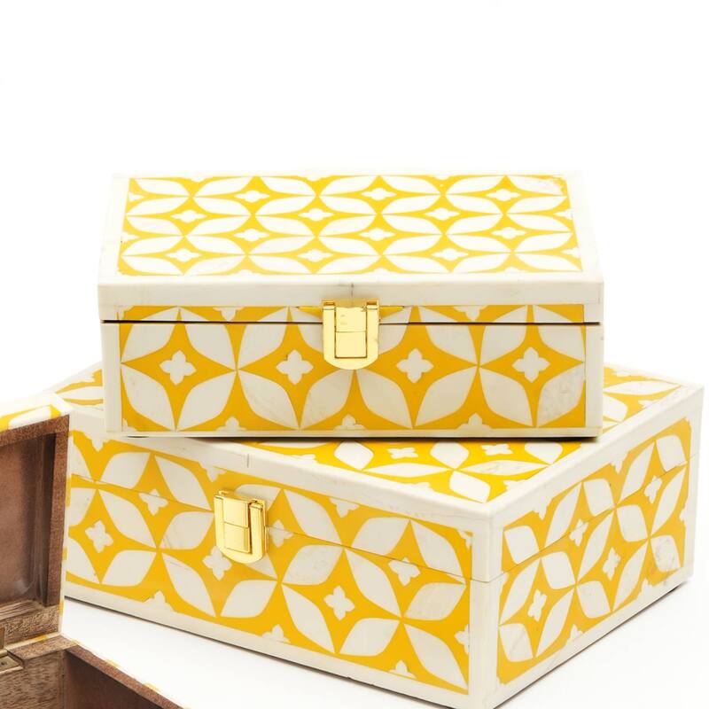 Handcrafted Wooden Jewelry/Decorative Box/Storage Box- 7x5x2"