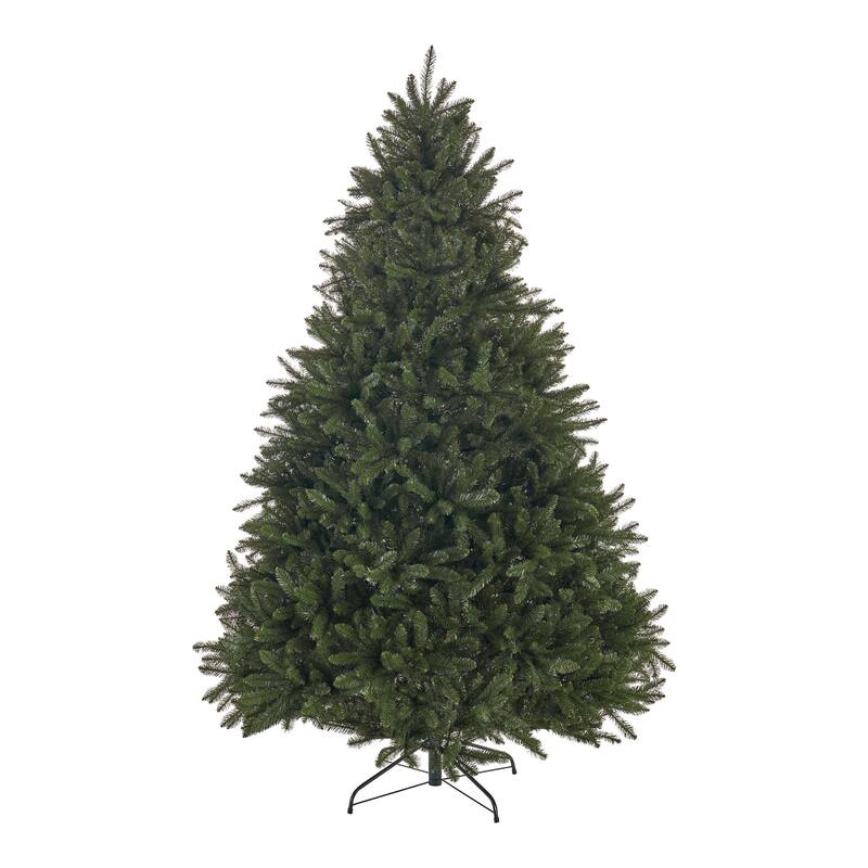 Norway Spruce 7.5-foot Artificial Christmas Tree by Christopher Knight Home - 60.00" L x 60.00" W x 90.00" H