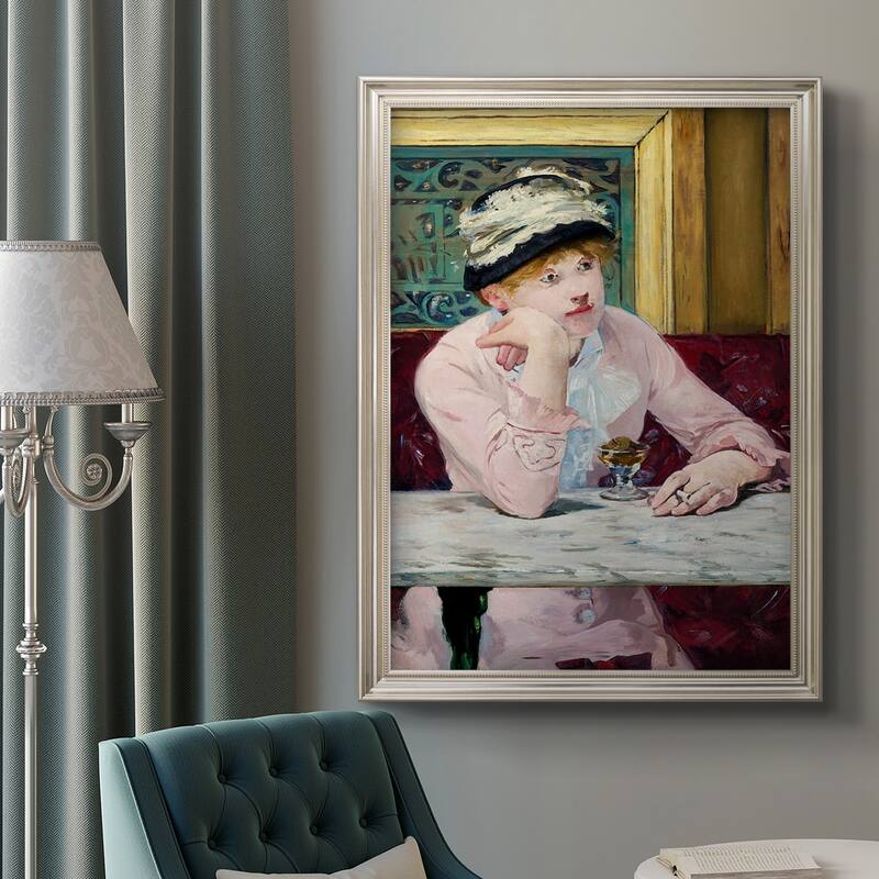 Plum Brandy Premium Framed Canvas- Ready to Hang
