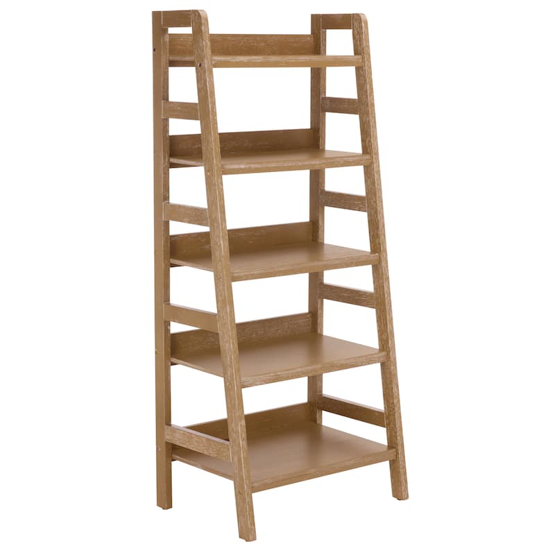 SEI Furniture Amanda 5-Tier Bookcase - 25"W x 21"D x 66"H