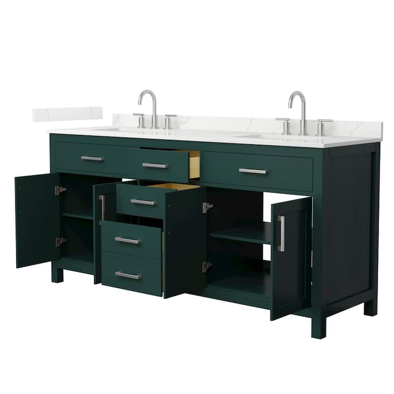 Wyndham Collection WCG2424-72D-QTZ-US3MXX Beckett 72" Free Standing
