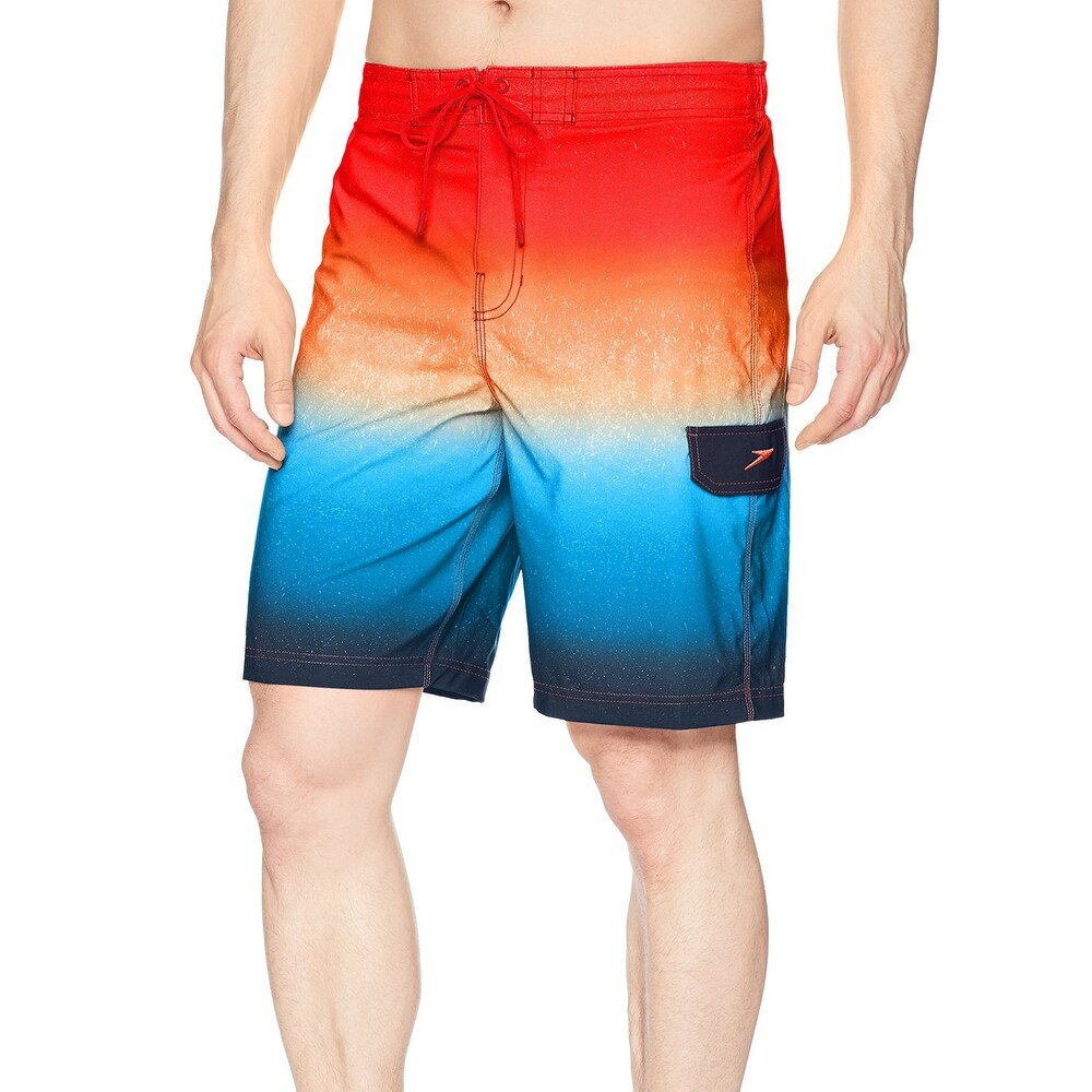 orange speedo swimsuit