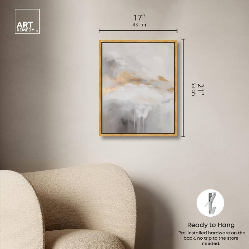 Mellowed Mist I Canvas by Art Remedy
