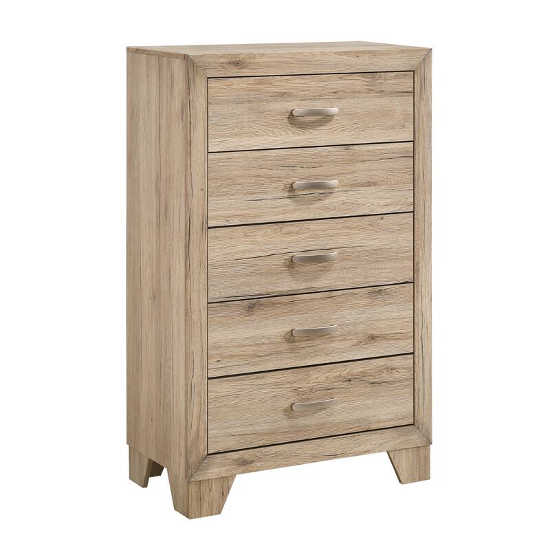 Dabovich 5-drawer Chest - Natural