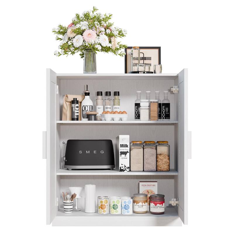 36" H Classic Storage Cabinet with Adjustable Shelves