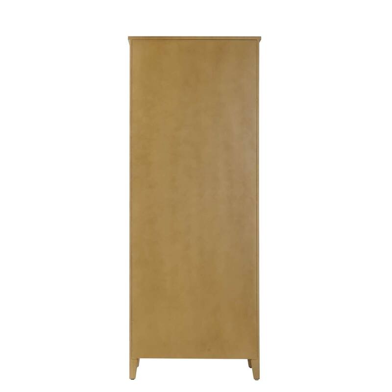 Kensington 16-28 Inch Bath Storage Glass Cabinet