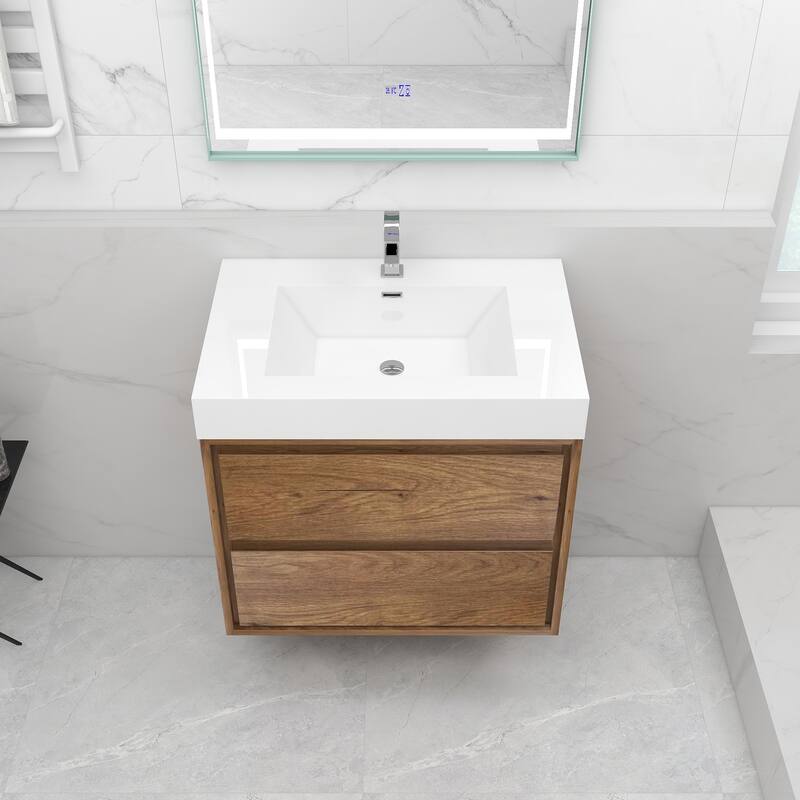 Morava 30'' Floating Vanity with Single Sink