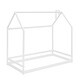 preview thumbnail 6 of 45, Twin Solid Wood Bed with House Design & Guardrails - Safe & Fun