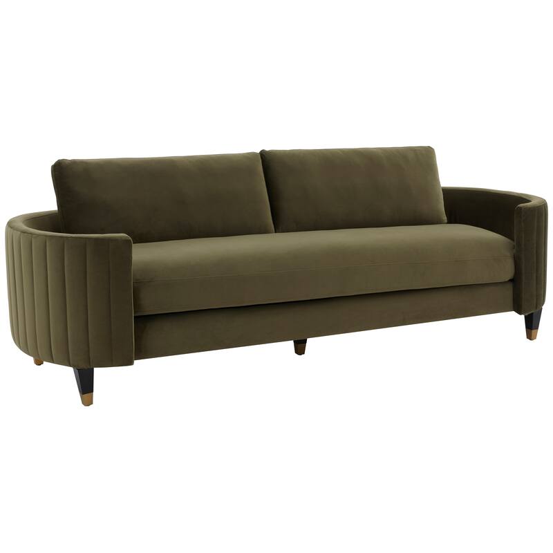 SAFAVIEH Home Winford Velvet Sofa - 91"W x 33"D x 26"H