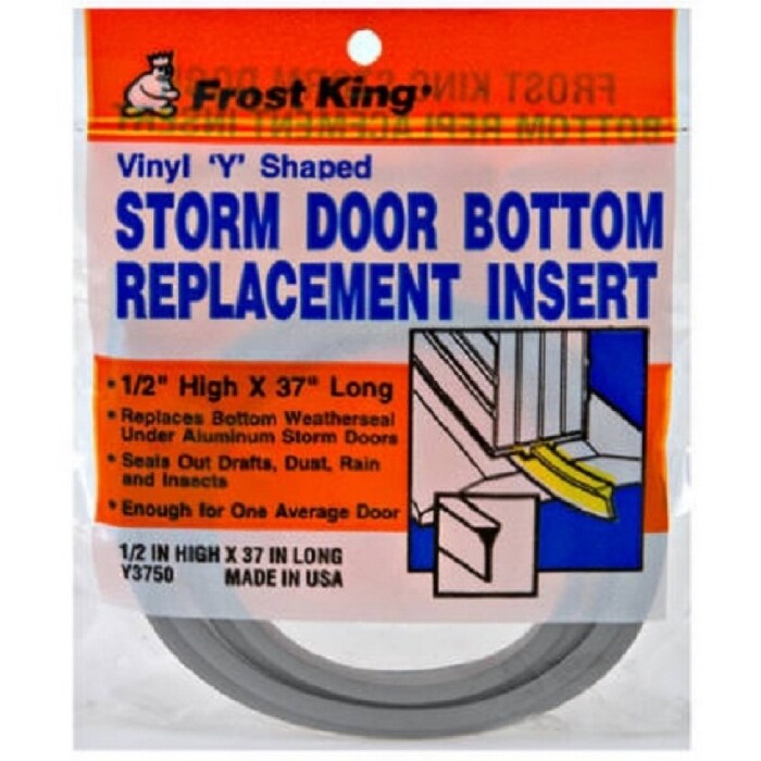 Shop Frost King Y3750 Vinyl Storm Door Bottom Seal Replacement 37