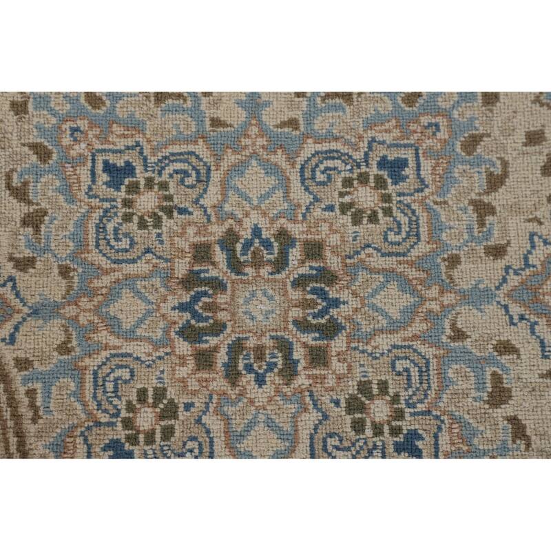 Kerman Persian Vintage Rug Hand-Knotted Wool Carpet - 9'9" x 12'9"