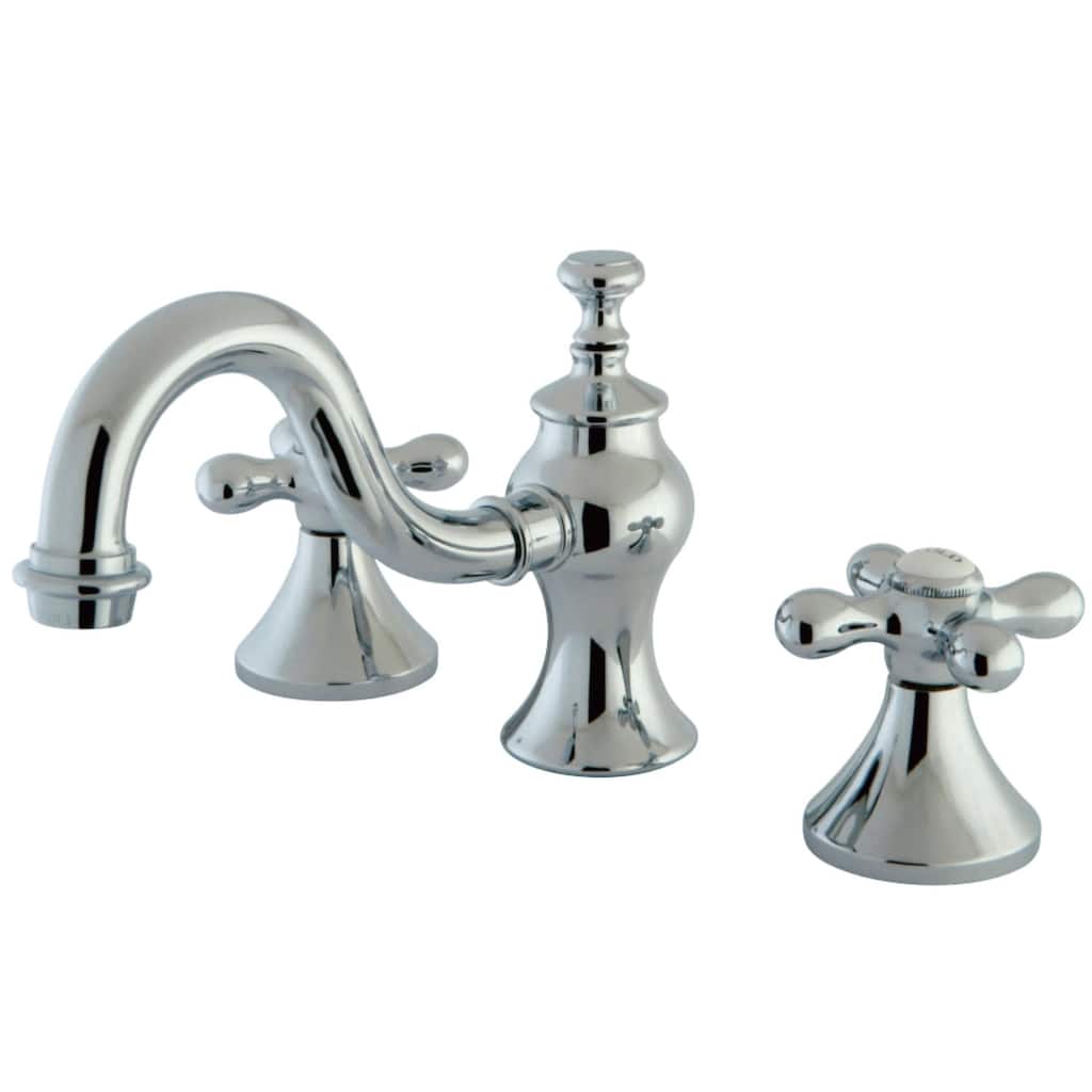 Kingston Brass 1.2 GPM Widespread Bathroom Faucet with Pop-Up Drain