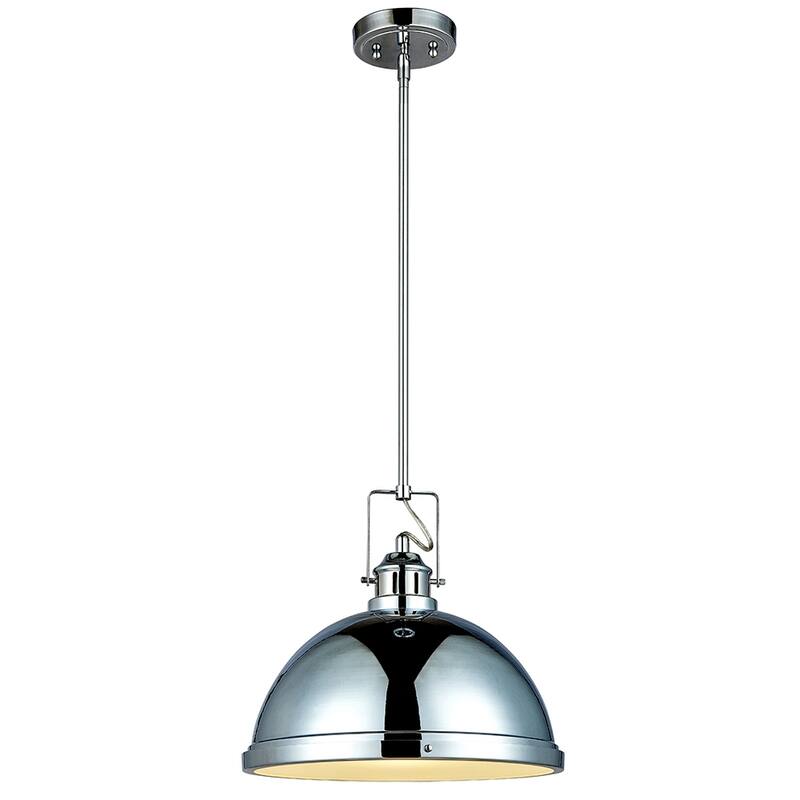 Singel Pendant 21.5 Inch Chrome Finish