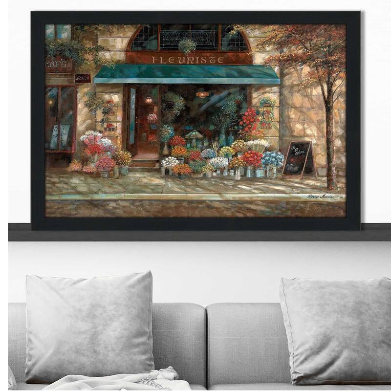 "Fleuriste Revisited" by Ruane Manning Print on Acrylic.