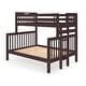 preview thumbnail 22 of 26, Taylor & Olive Trillium Twin over Full Bunk Bed with End Ladder