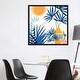 preview thumbnail 13 of 16, iCanvas "Moroccan Blues" by Modern Tropical Framed