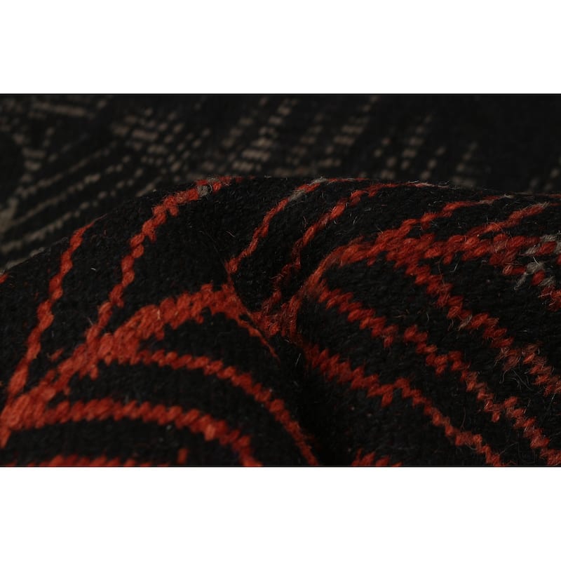 Ankara Black, Copper Kilim 5'4" x 7'11" - 5'4 x 7'11