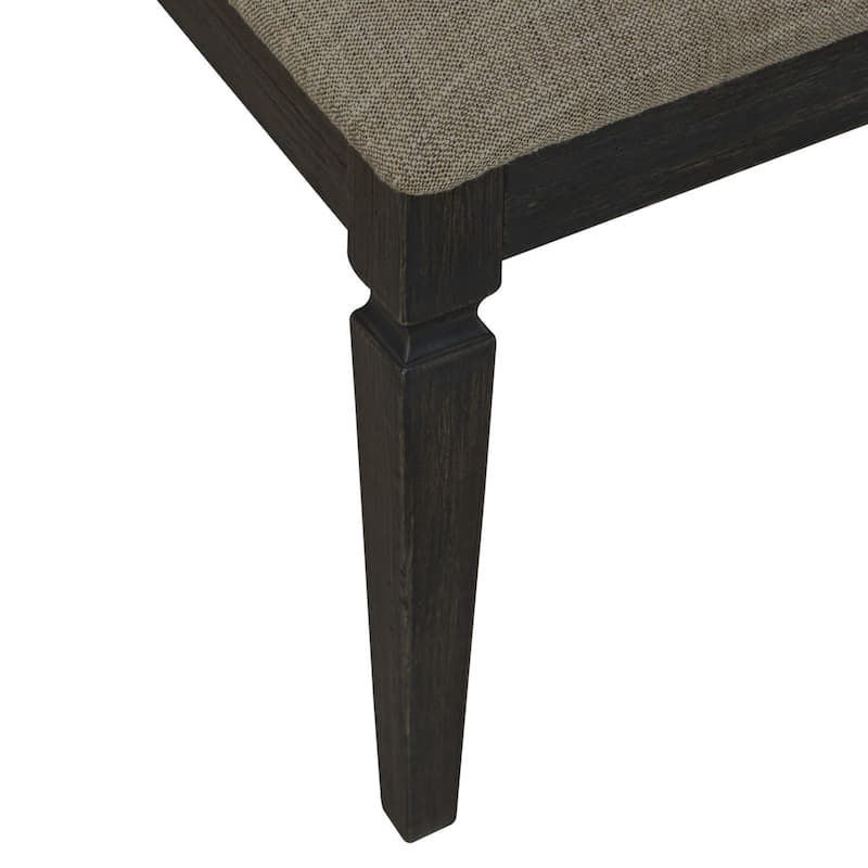 Caruso Heights Blackstone Panel Back Side Chair (Set of 2)