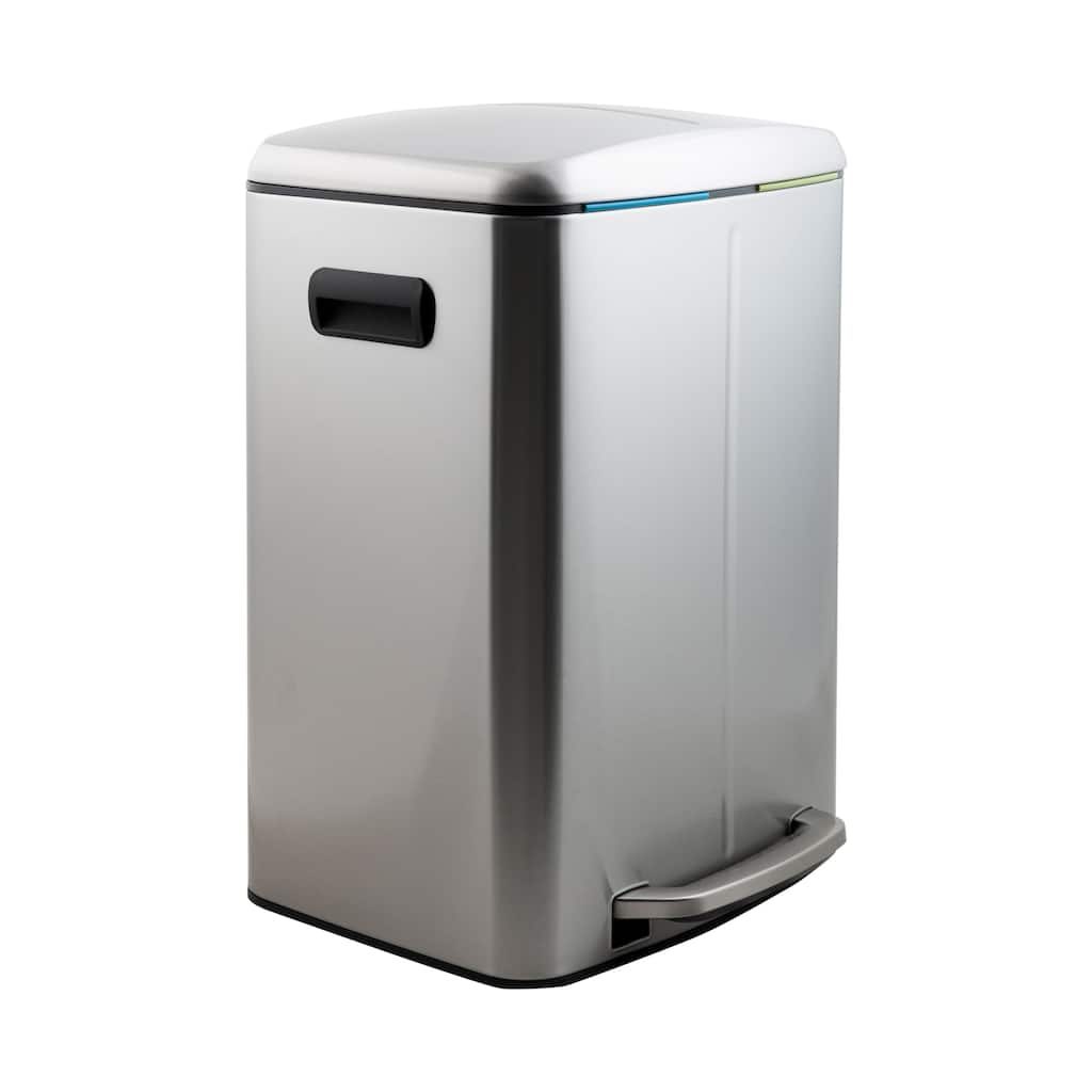 Organize It All 40 L Dual Compartment Recycling Bin