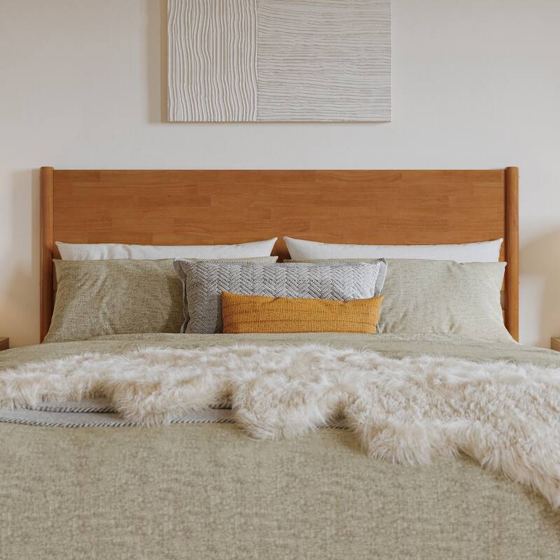 Pasadena Solid Wood Low Profile Platform Bed