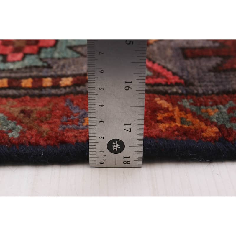 ECARPETGALLERY Hand-knotted Konya Anatolian Red Wool Rug - 3'11 x 6'9