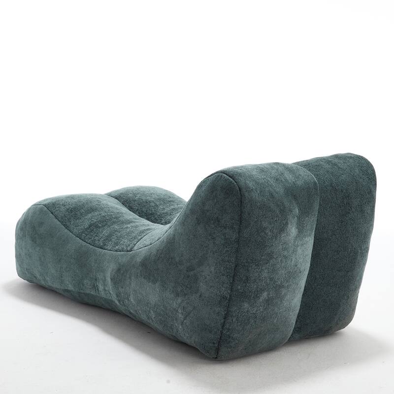 Large Creative Adult Lounge Chair, Plush Bean Bag Sofa with Sponge Fill
