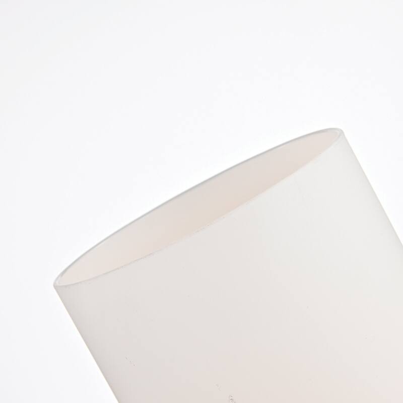 Brushed Nickel 2-Light Vanity Lights with White Etched Glass Shades