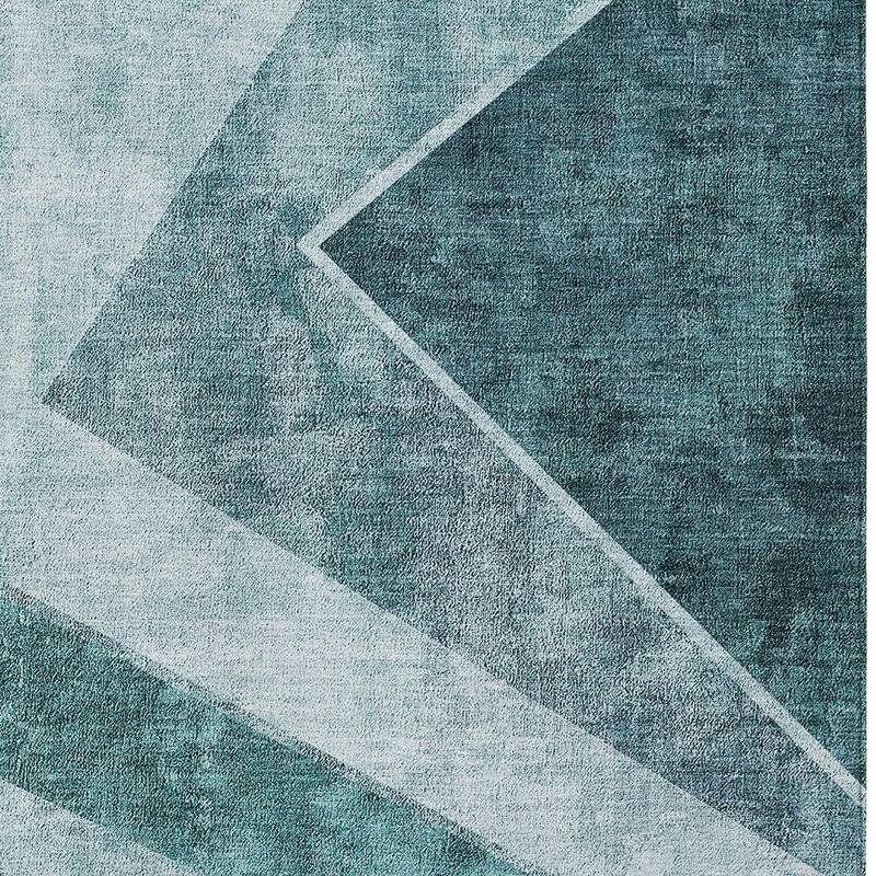 HomeRoots Geometric Transitional Rectangle Outdoor Rug