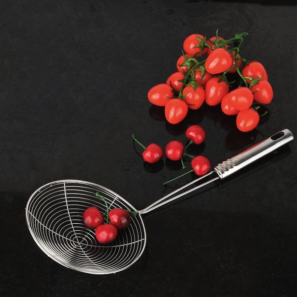 Vegetable And Fruit Cleaner Drainer Kitchen Tools Cleaning Spinner White  Multi Use With Handle Non-Slid Food Storage 