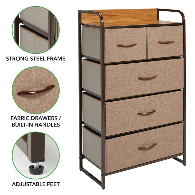 Tall Dresser Storage Chest