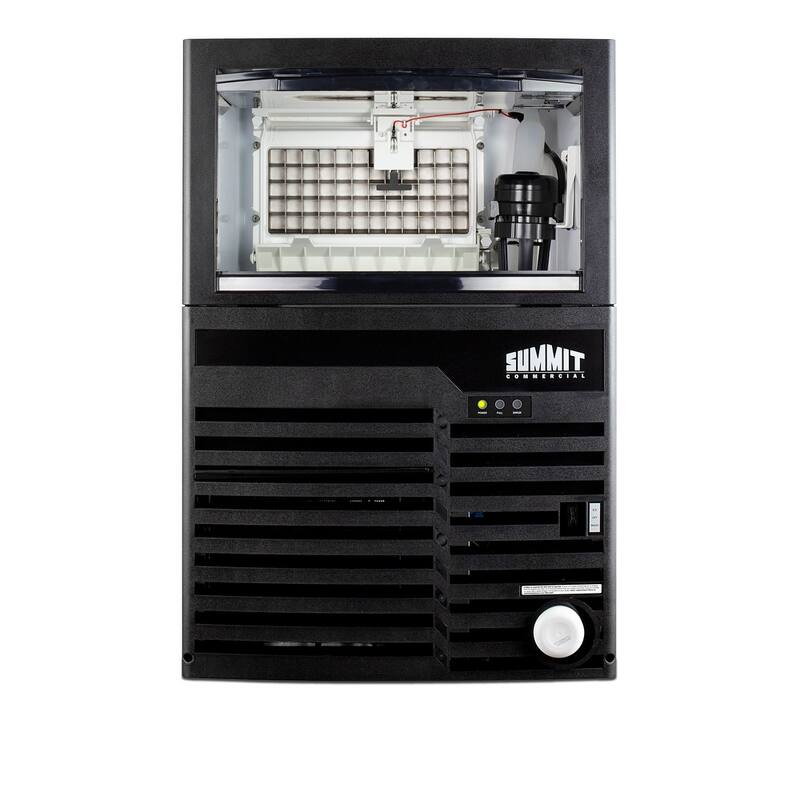 Summit 21 Inch Wide 27 Lbs. Capacity Free Standing Commercial Ice