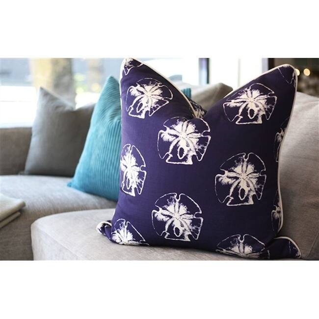 Hilton Head Sand Dollar Throw Pillow