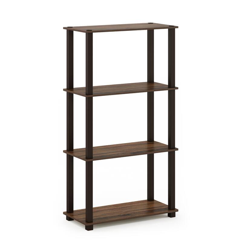 Furinno Turn-S-tube 4-tier Multipurpose Bookshelf