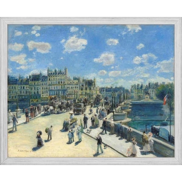 Shop Easy Art Prints S Pont Neuf Paris 1872 Premium Canvas