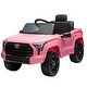 preview thumbnail 22 of 98, 12V Toyota Tundra Electric Ride-On Truck with Remote Control, Three Speeds, LED Lights, and Music for Kids Ages 3-8
