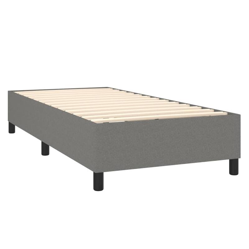 vidaXL Bed Frame Box Spring Platform Bed Base Frame Mattress Foundation Fabric