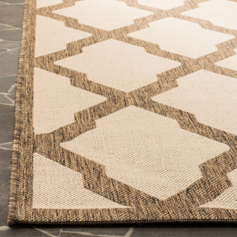 SAFAVIEH Linden Shirleyann Trellis Indoor/ Outdoor Patio Backyard Rug