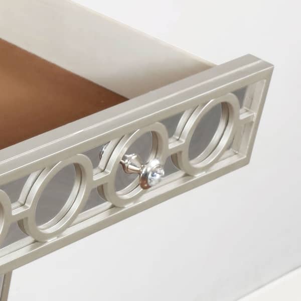 sachin and babi light blue dress Platine De Royale Dresser (Champagne) Aico Furniture