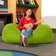 preview thumbnail 60 of 62, Jaxx 4' Lounger Bean Bag Chair Lime