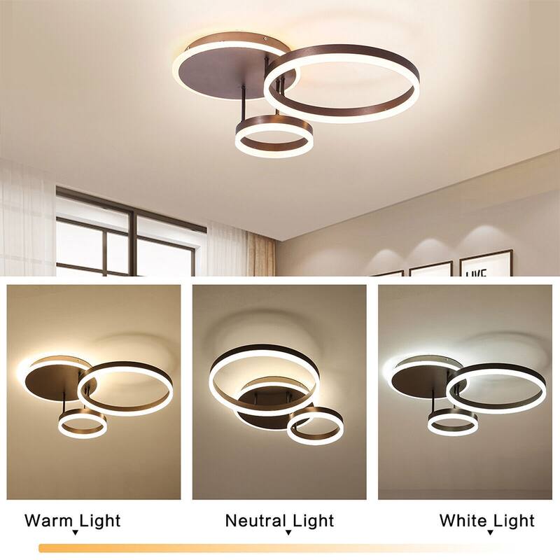 Acrylic LED Chandelier Ceiling Light Living Room Lighting Fixture 23.