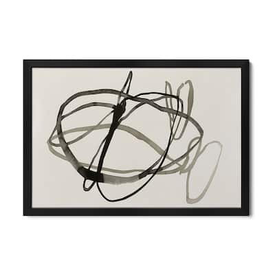 Bounded I Premium Framed Poster by Isabelle Z