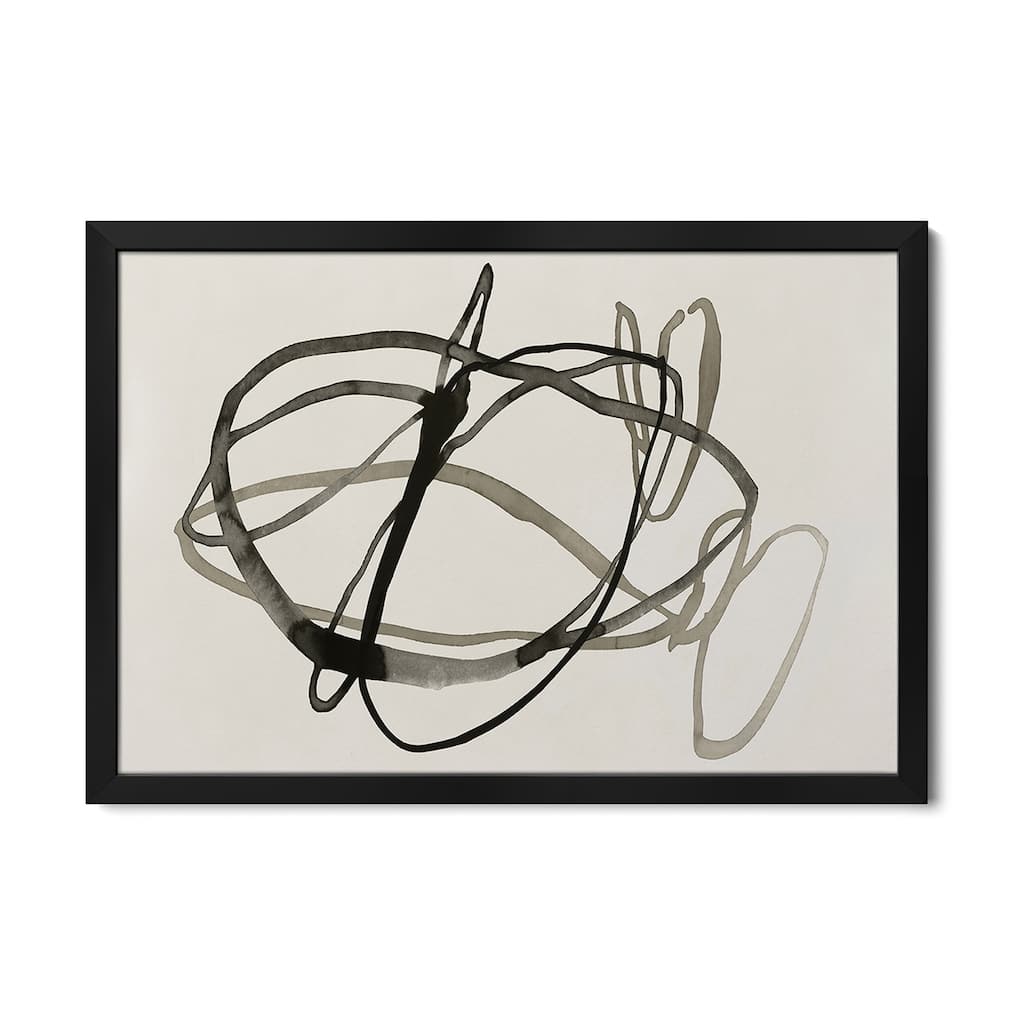 Bounded I Premium Framed Poster by Isabelle Z