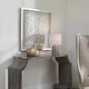 preview thumbnail 4 of 2, Capiz Shell Shadow Box Wall Decoration - 31.5"