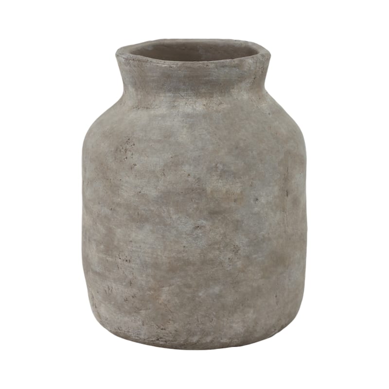 Pottery Decorative Vase Modern Stylish Handcrafted Accent Clay Rustic