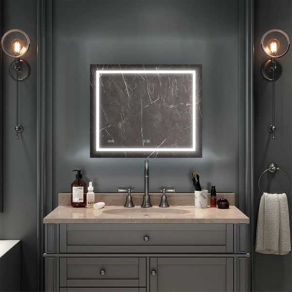 Aquadom daytona wall mount led lighted mirror best sale