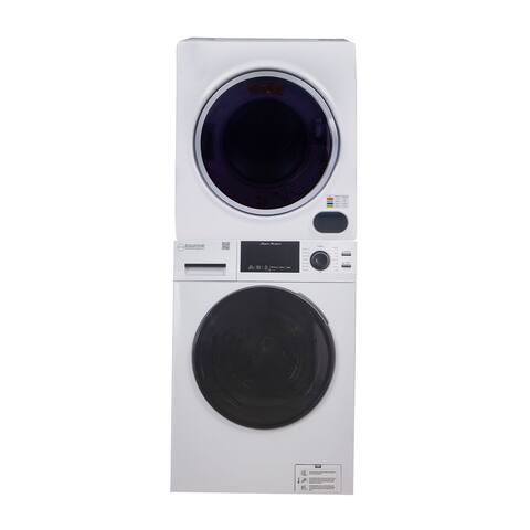 Equator Digital Pet 15 lbs Compact 110V Set Sani Washer+Vented 3.5cf Dryer - N/A